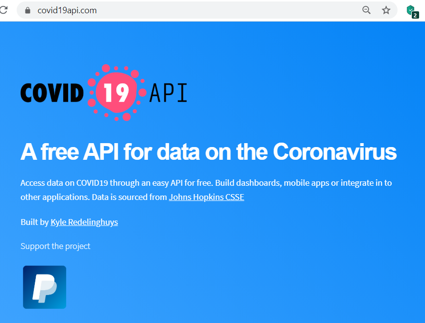 Create Simple COVID-19 Tracker With Angular 10 And Material Design